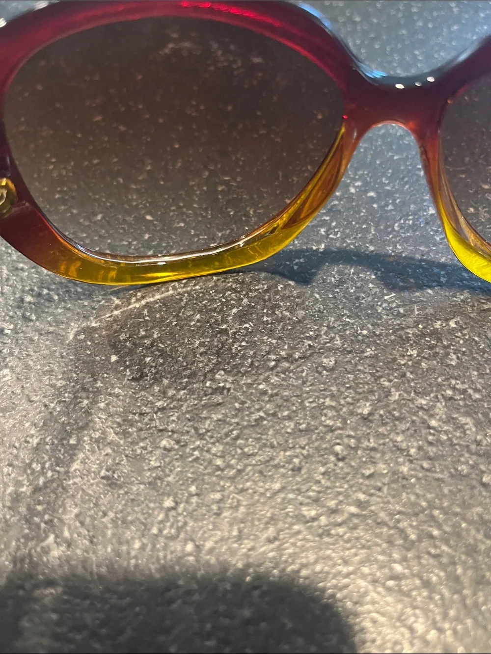 Ray-Ban Women’s Red Gradient Frame Jackie OHH II Sunglasses - Picture 4 of 9